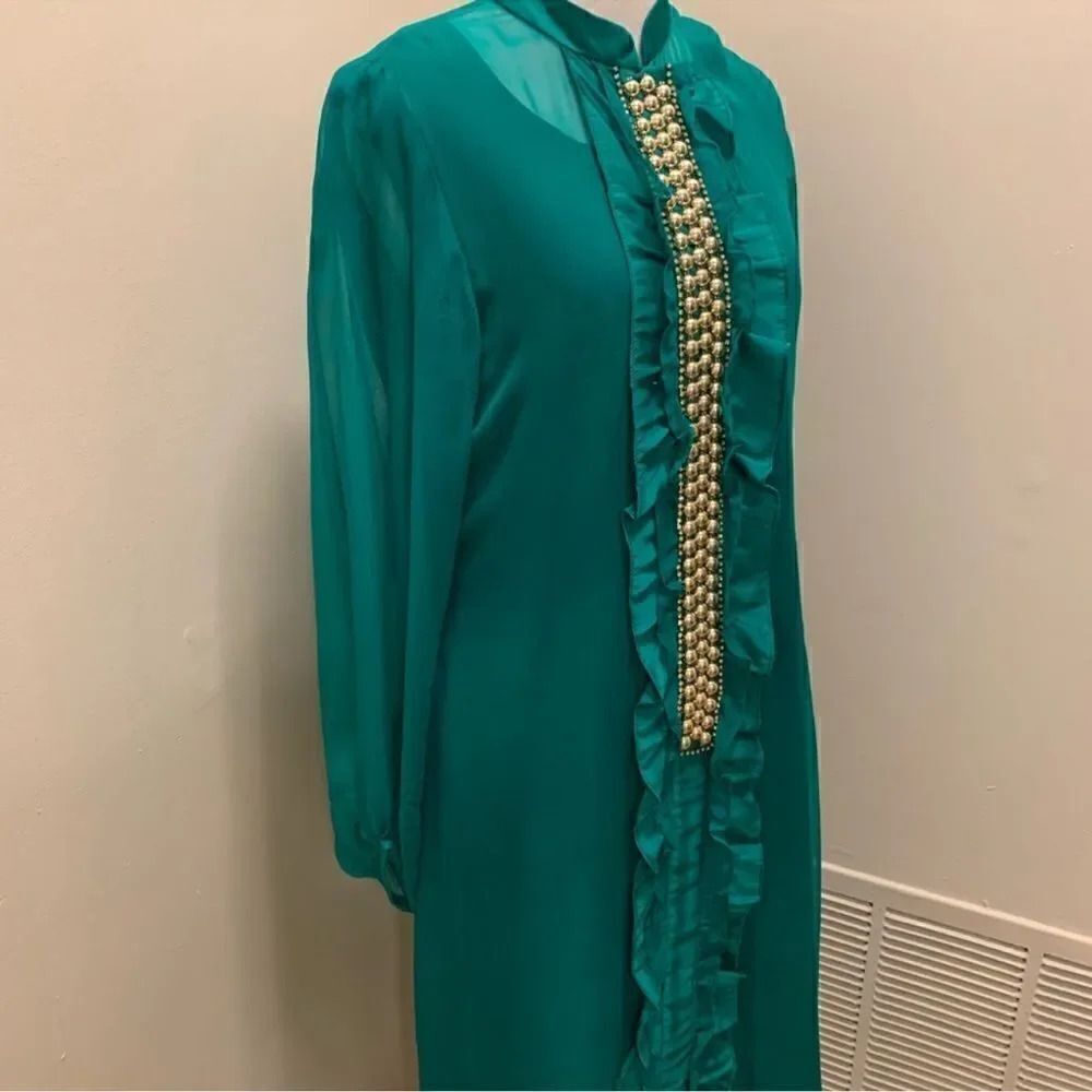PAKISTANI INDIAN FORMAL DRESS OUTFIT - Picture 2 of 10